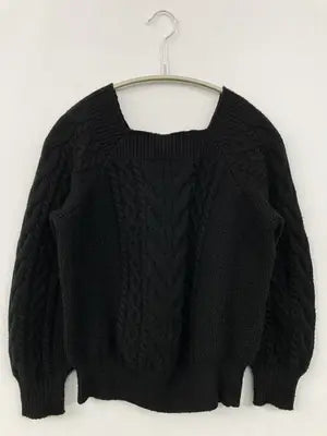 Doula Doula/ドゥーラドゥーラ/ニット/セーター/トップス/ブラック