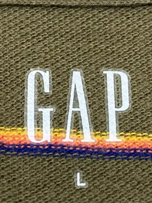 GAP/ギャップ/ポロシャツ/トップス/カーキ/L