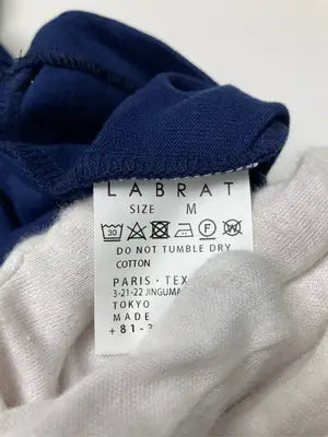LABRAT/Tシャツ/カットソー/トップス/ネイビー/M