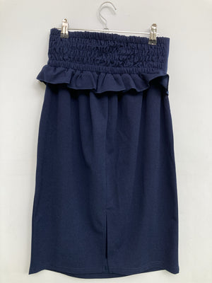 ミモレ/半端丈スカート/スカート/ネイビー