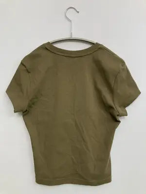 UNIQLO/ユニクロ/Tシャツ/カットソー/トップス/カーキ/M