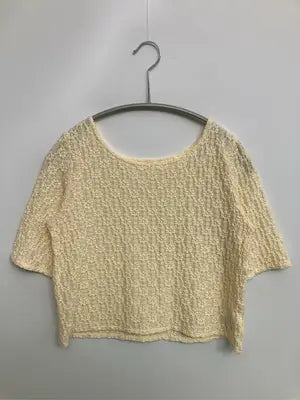 Tシャツ/カットソー/トップス/アイボリー/M