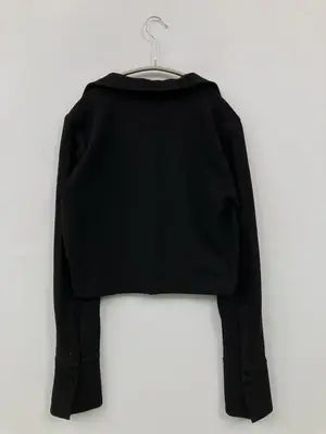 ZARA/ザラ/ポロシャツ/トップス/ブラック/USA S