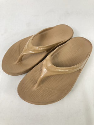 OOFOS/ウーフォス/サンダル/シューズ/ベージュ/EU 37