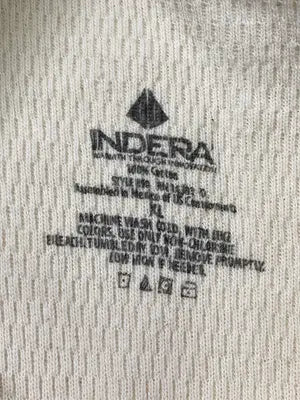 INDERA/タンクトップ/トップス/アイボリー/XL