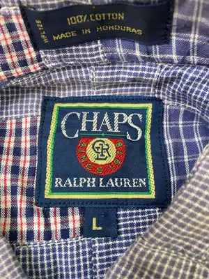 CHAPS RALPH LAUREN/チャップスラルフローレン/シャツ/ブラウス/トップス/ブルー/L