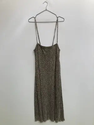 HK WORKS LONDON/エイチケーワークスロンドン/ジャンパースカート/ワンピース/ドレス/ブラウン/M