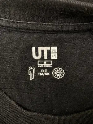 UNIQLO/ユニクロ/Tシャツ/カットソー/トップス/ブラック/M