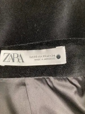 ZARA/ザラ/ミモレ/半端丈スカート/スカート/ブラック/EUR XS/ USA XS/MEX 24