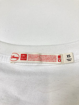 UNIQLO/ユニクロ/Tシャツ/カットソー/トップス/ホワイト/XS
