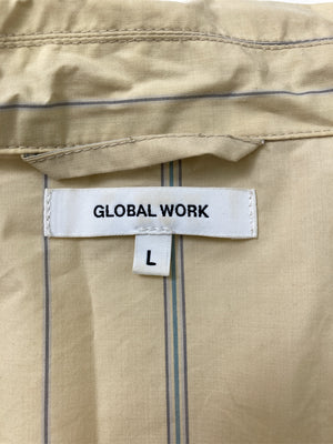 GLOBAL WORK/グローバルワーク/シャツ/ブラウス/トップス/ベージュ/L