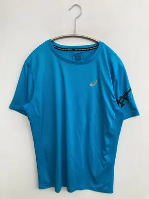 asics/アシックス/Tシャツ/カットソー/トップス/スカイブルー/M