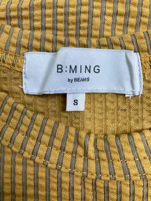 B:MING/ビーミング/Tシャツ/カットソー/トップス/イエロー/S