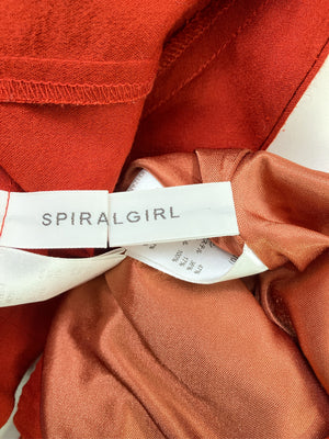 SPIRALGIRL/スパイラルガール/セットアップ/ジャケット/アウター/レッド/上：F　下：1