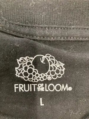 FRUIT OF THE LOOM/フルーツオブザルーム/Tシャツ/カットソー/トップス/ブラック/L