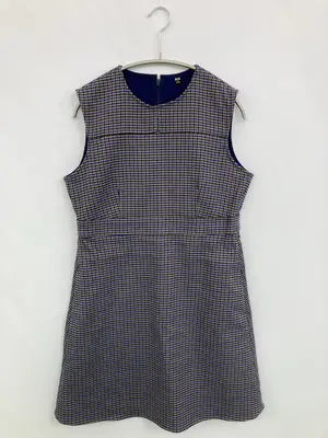UNIQLO/ユニクロ/ワンピース/ワンピース/ドレス/ブルー/M