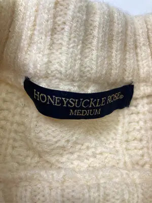HONEYSUCKLE ROSE/ハニーサックルローズ/ニット/セーター/トップス/アイボリー/M
