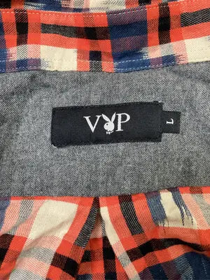 VP/シャツ/ブラウス/トップス/オレンジ/L