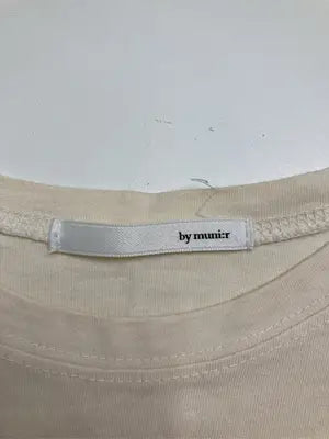 by muni:r/バイムニール/Tシャツ/カットソー/トップス/ホワイト/F
