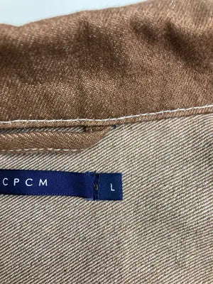 CPCM/シーピーシーエム/カバーオール/ジャケット/アウター/ブラウン/L