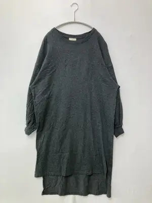 earth/アース/シャツワンピース/ワンピース/ドレス/グレー/F