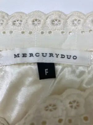 MERCURYDUO/マーキュリーデュオ/Tシャツ/カットソー/トップス/ホワイト/F