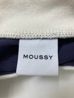 MOUSSY/マウジー/Tシャツ/カットソー/トップス/ネイビー/FREE