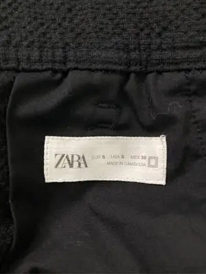 ZARA/ザラ/スラックス/パンツ/ブラック/EUR S