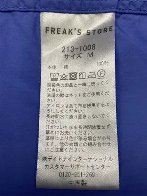 FREAK'S STORE/フリークスストア/シャツ/ブラウス/トップス/ブルー/M
