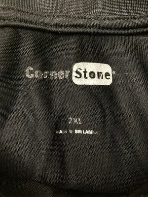 Corner Stone/コーナーストーン/ポロシャツ/トップス/ブラック/2XL