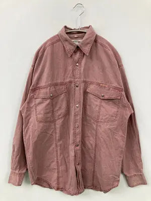 Wrangler/ラングラー/シャツ/ブラウス/トップス/ピンク/S