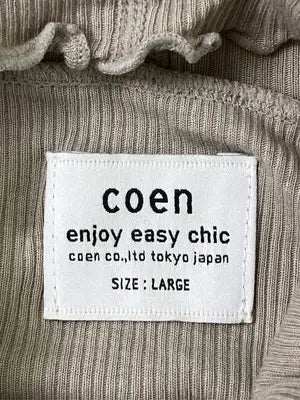 coen/コーエン/Tシャツ/カットソー/トップス/グレー/LARGE