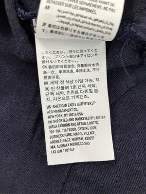 AMERICAN EAGLE/アメリカンイーグル/Tシャツ/カットソー/トップス/ネイビー/XS