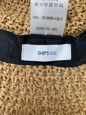 SHIPS any/ハット/帽子/ベージュ