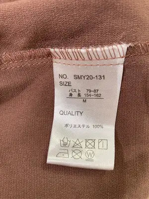 OFALO/シャツ/ブラウス/トップス/ブラウン/M