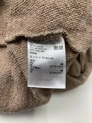 UNIQLO/ユニクロ/チュニック/ワンピース/ドレス/ブラウン/S