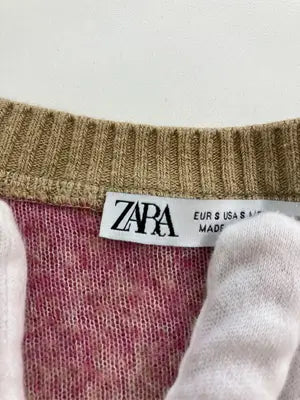 ZARA/ザラ/ニット/セーター/トップス/レッド/USA S