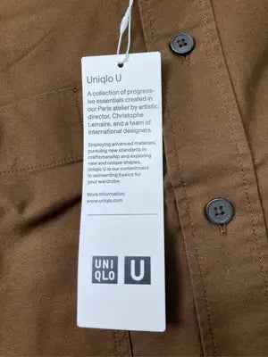 UNIQLO/ユニクロ/シャツ/ブラウス/トップス/ブラウン/L