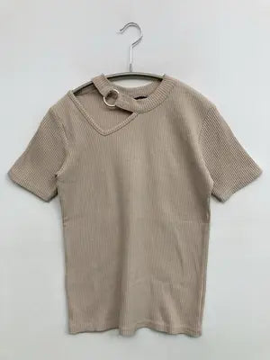 RafRaf/ラフラフ/Tシャツ/カットソー/トップス/ベージュ/M