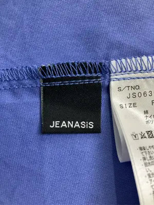 JEANASIS/ジーナシス/シャツ/ブラウス/トップス/ブルー/F
