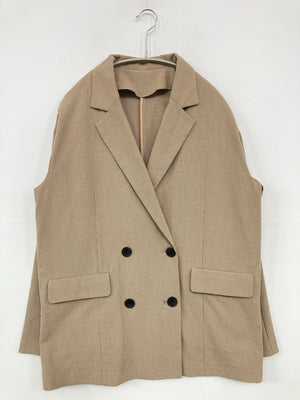 mysty woman/ミスティウーマン/チェスターコート/ジャケット/アウター/ベージュ/F