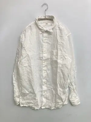 UNIQLO/ユニクロ/シャツ/ブラウス/トップス/ホワイト/L