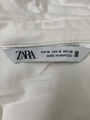 ZARA/ザラ/シャツ/ブラウス/トップス/ホワイト/M