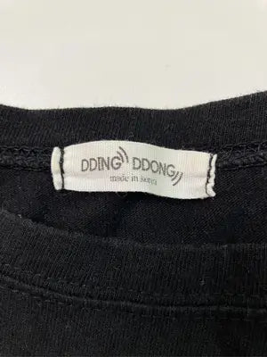 DDING DDONG/Tシャツ/カットソー/トップス/ブラック