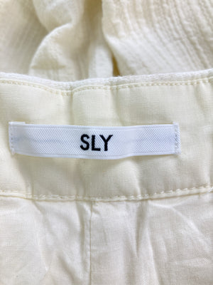 SLY/スライ/スラックス/パンツ/アイボリー/1