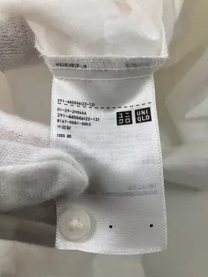 UNIQLO/ユニクロ/シャツワンピース/ワンピース/ドレス/ホワイト/S