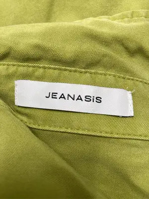 JEANASIS/ジーナシス/シャツ/ブラウス/トップス/グリーン/F