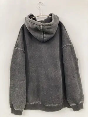 パーカー/トップス/ブラック/XL
