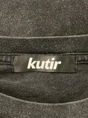 kutir/クティール/Tシャツ/カットソー/トップス/ブラック/L