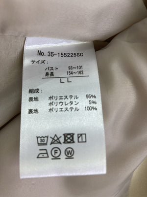 CLOSSH Biz/ベスト/トップス/ベージュ/LL